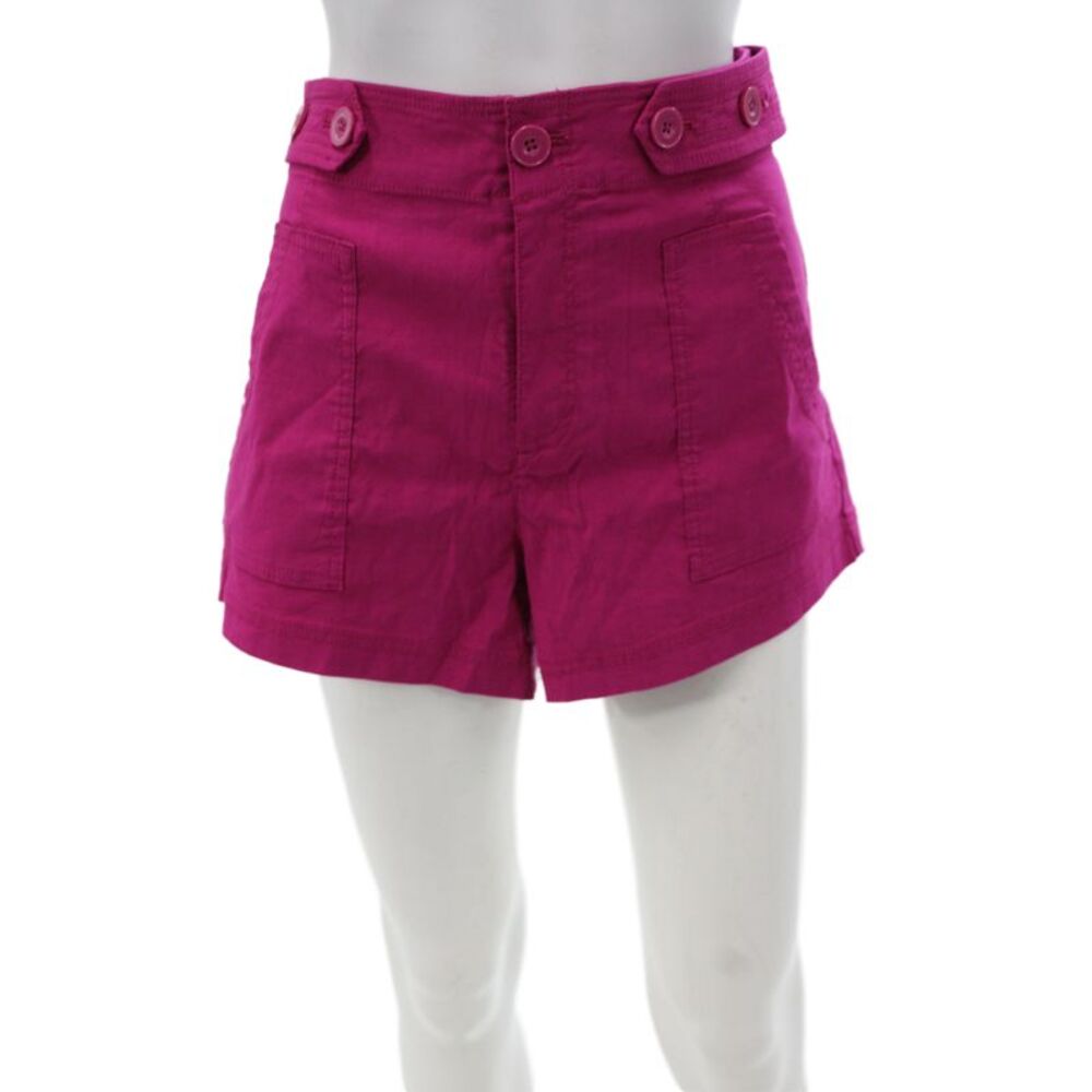 Maeve Anthropologie Women Utility Pink Shorts Size 6